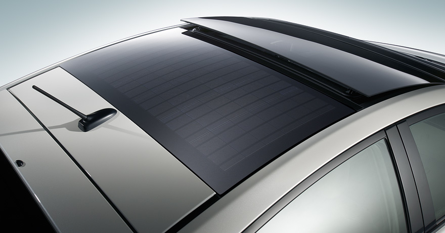 toyota prius v solar roof package #2
