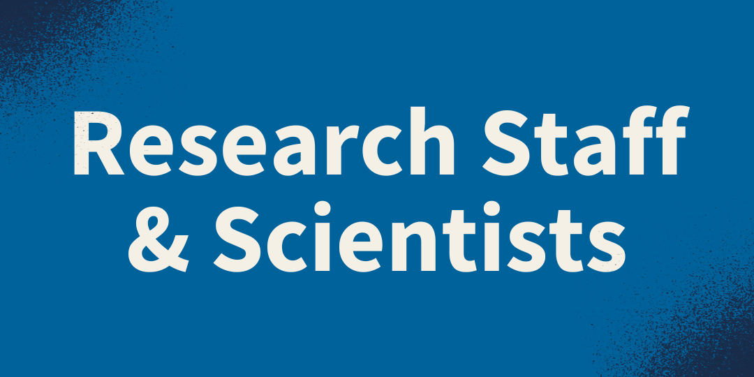 Research Staff & Scientists